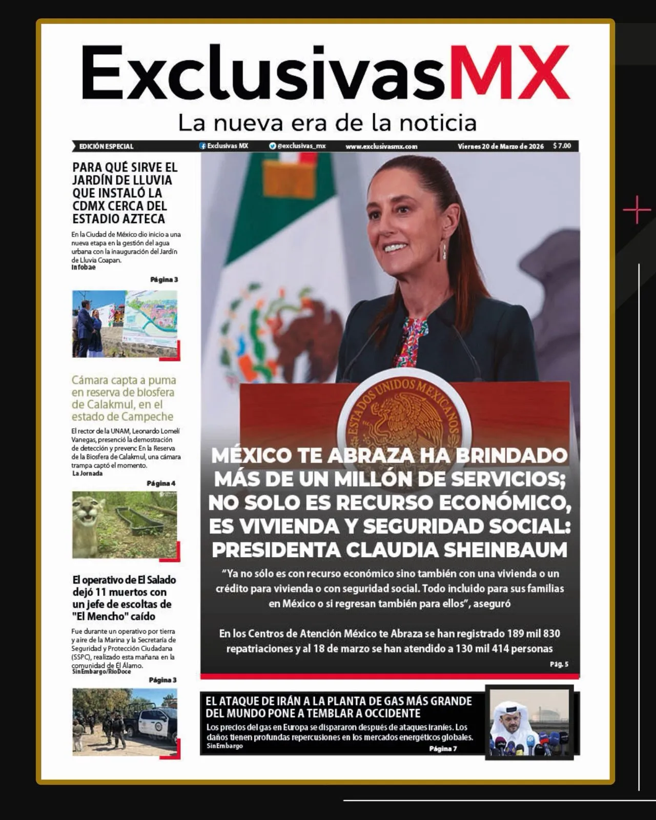PORTADA MÉXICO 20 MARZO